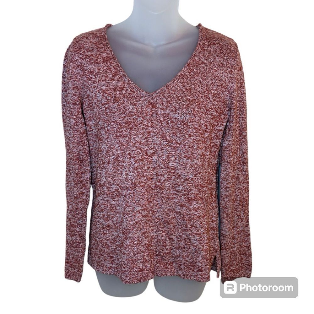 Old Navy Women’s Red Long Sleeve Knit Sweater Size Small